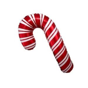 Candy Cane Christmas Helium Balloon
